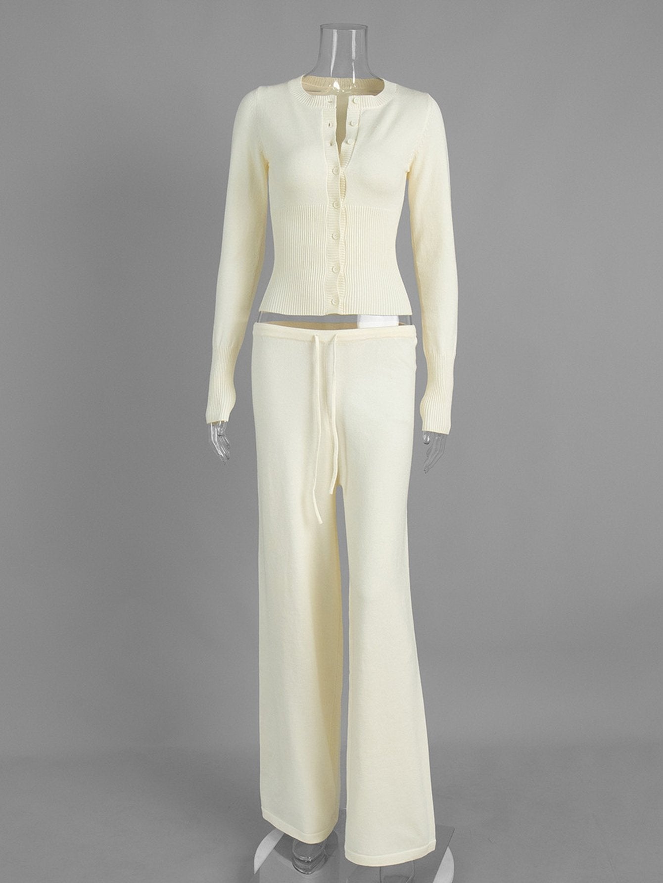 Cozy Ribbed Knit Lounge Set