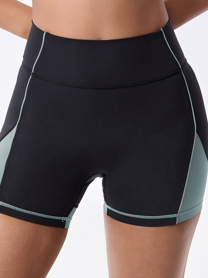Seamless High Waisted Yoga Short Set