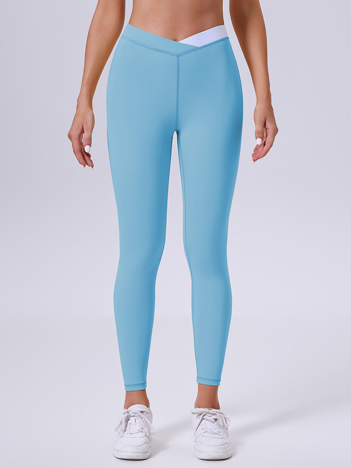 High Waisted V Cut Yoga Leggings