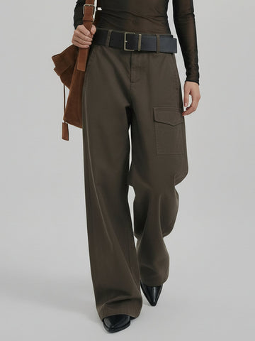 Barrel Leg Cargo Pants