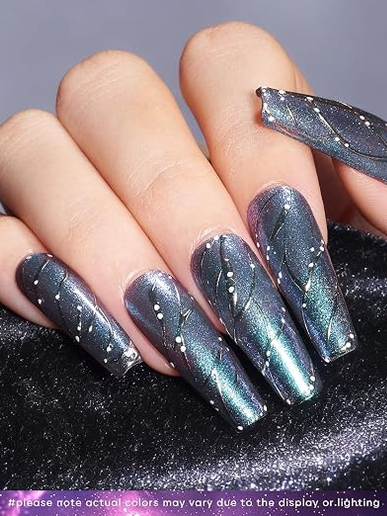 Shimmering Reflective Glitter Gel Nail Polish