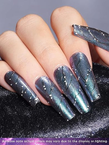 Shimmering Reflective Glitter Gel Nail Polish