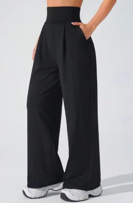 High Waisted Wide Leg Yoga Pants