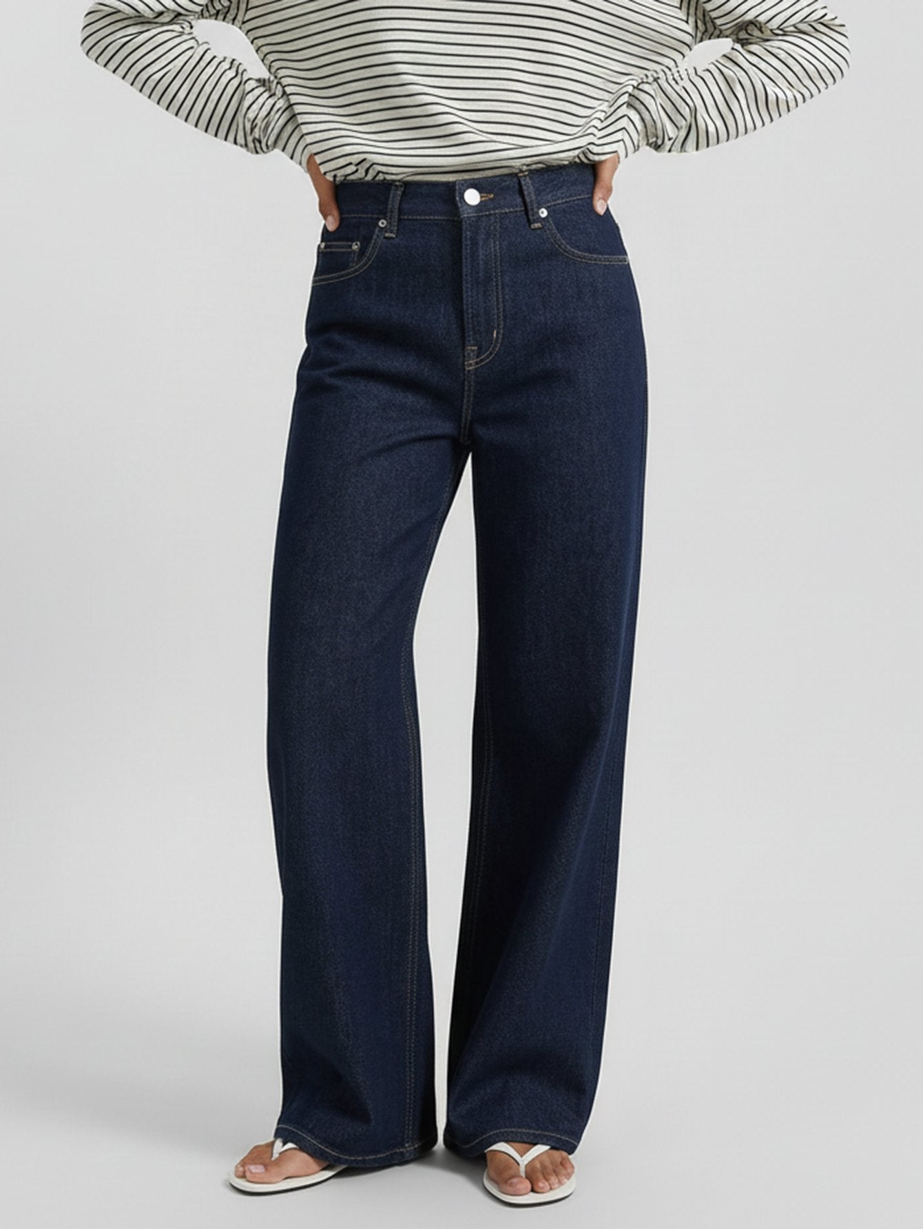 Cotton Blend Jeans