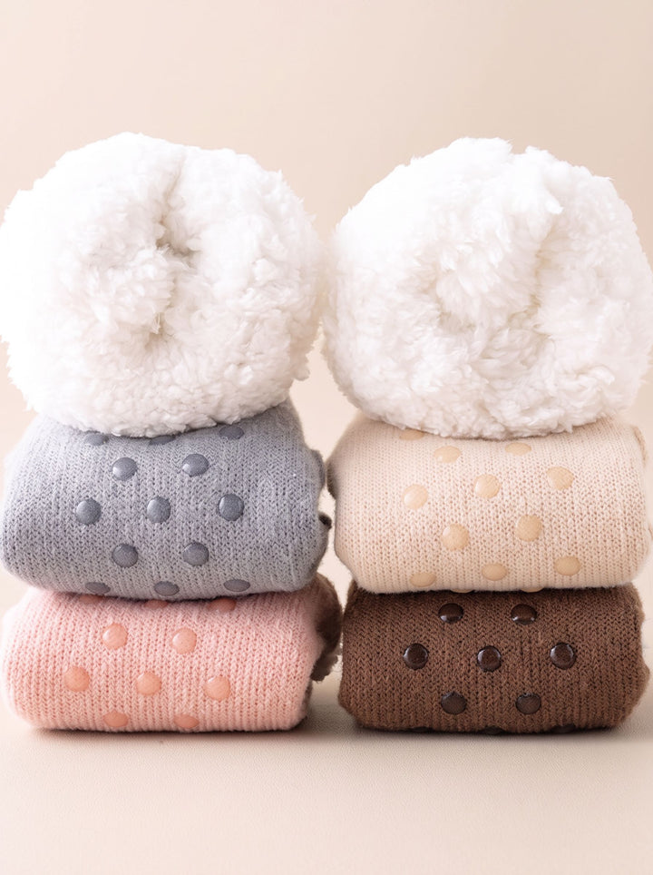 Cozy Plush Lined Slipper Socks