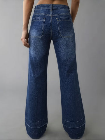 High Rise Wide Leg Jeans