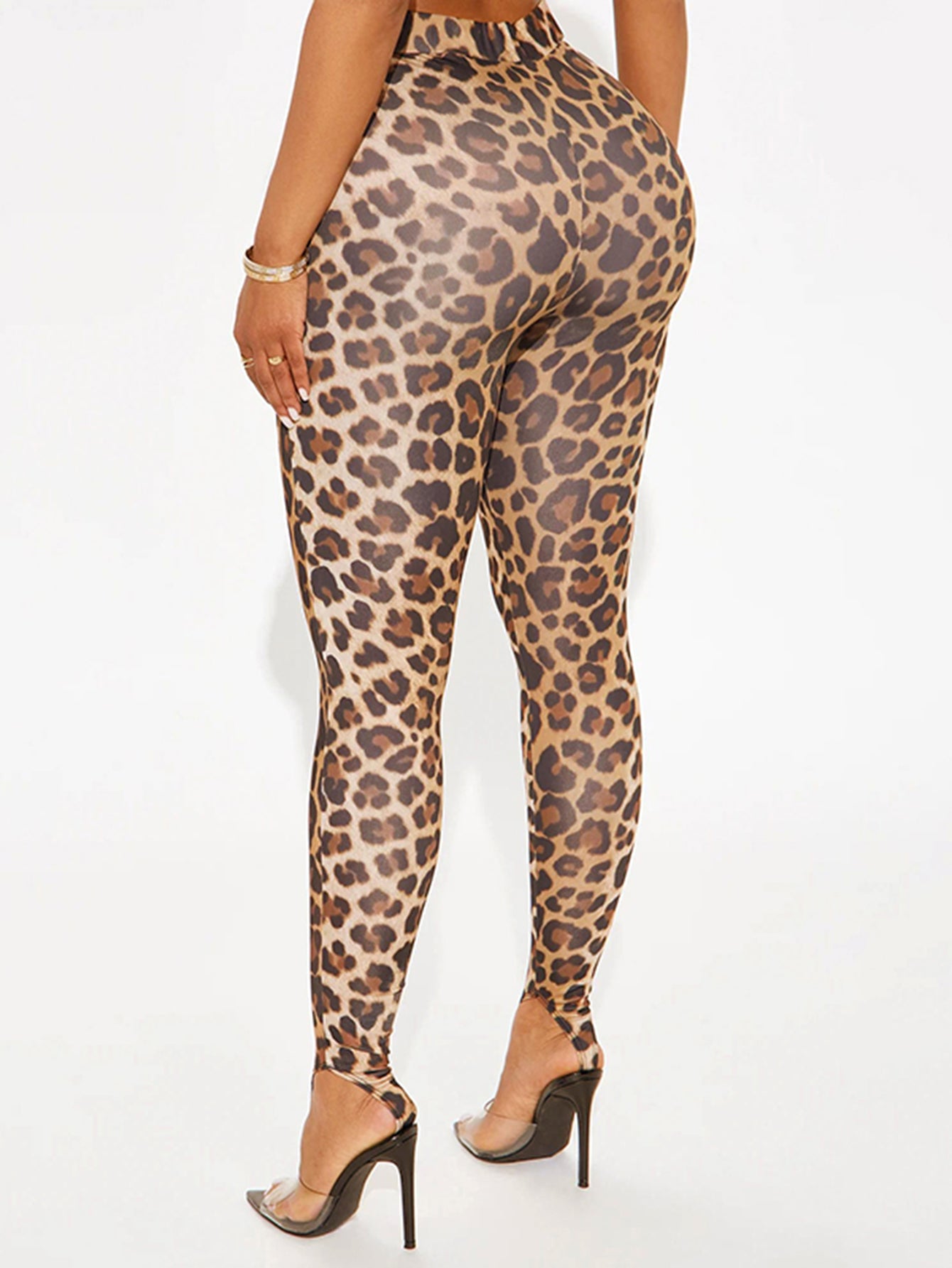 Animal Print High Waisted Sexy Leggings