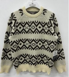 Cozy Fair Isle Pattern Pullover Sweater