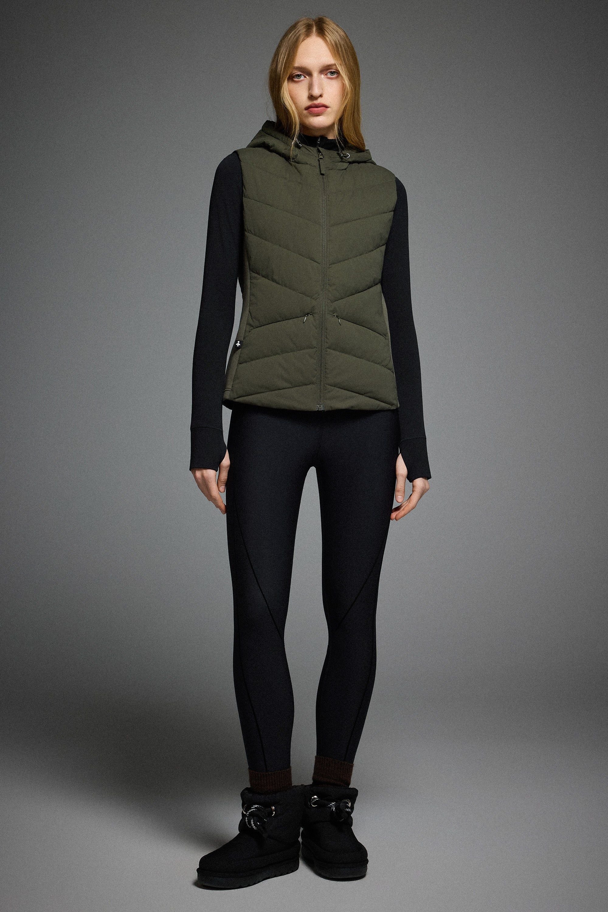 Lightweight Quilted Hooded Puffer Vest