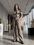 Jash Vasanwala's Vintage Floral Diamond Print T-Shirts