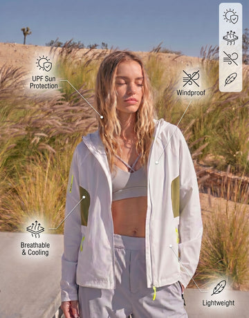 Lightweight Breathable UPF Sun Protection Jacket