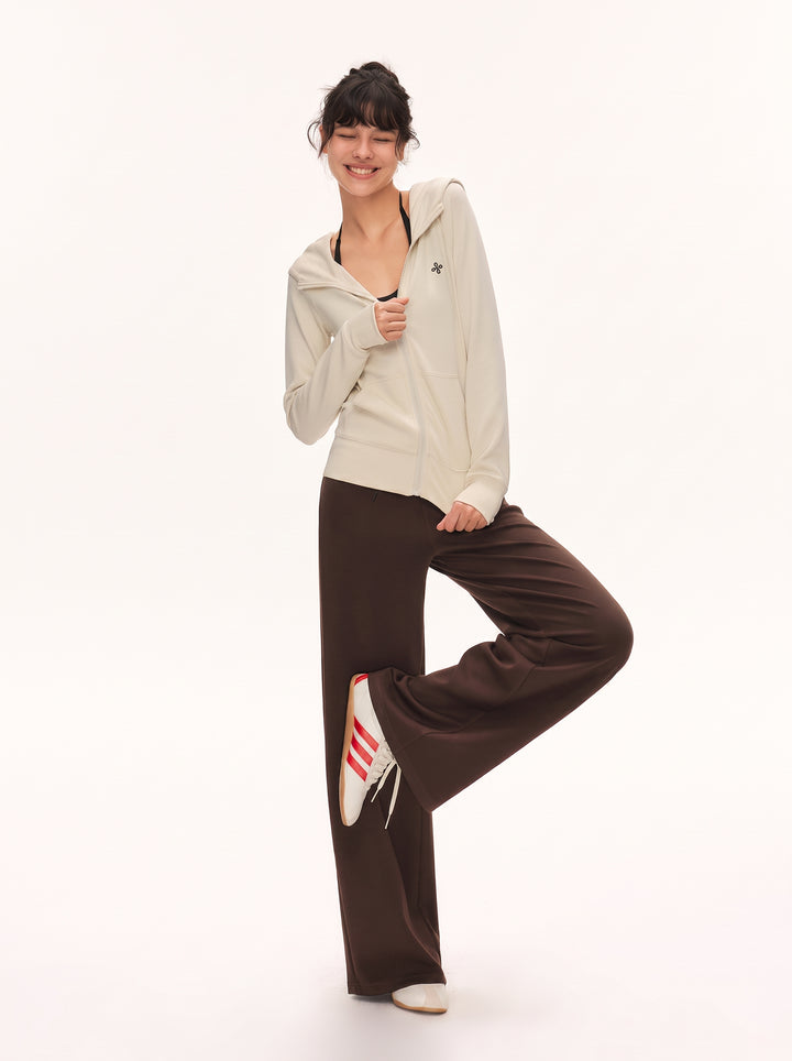 Slim Fit Zip Up Hoodie