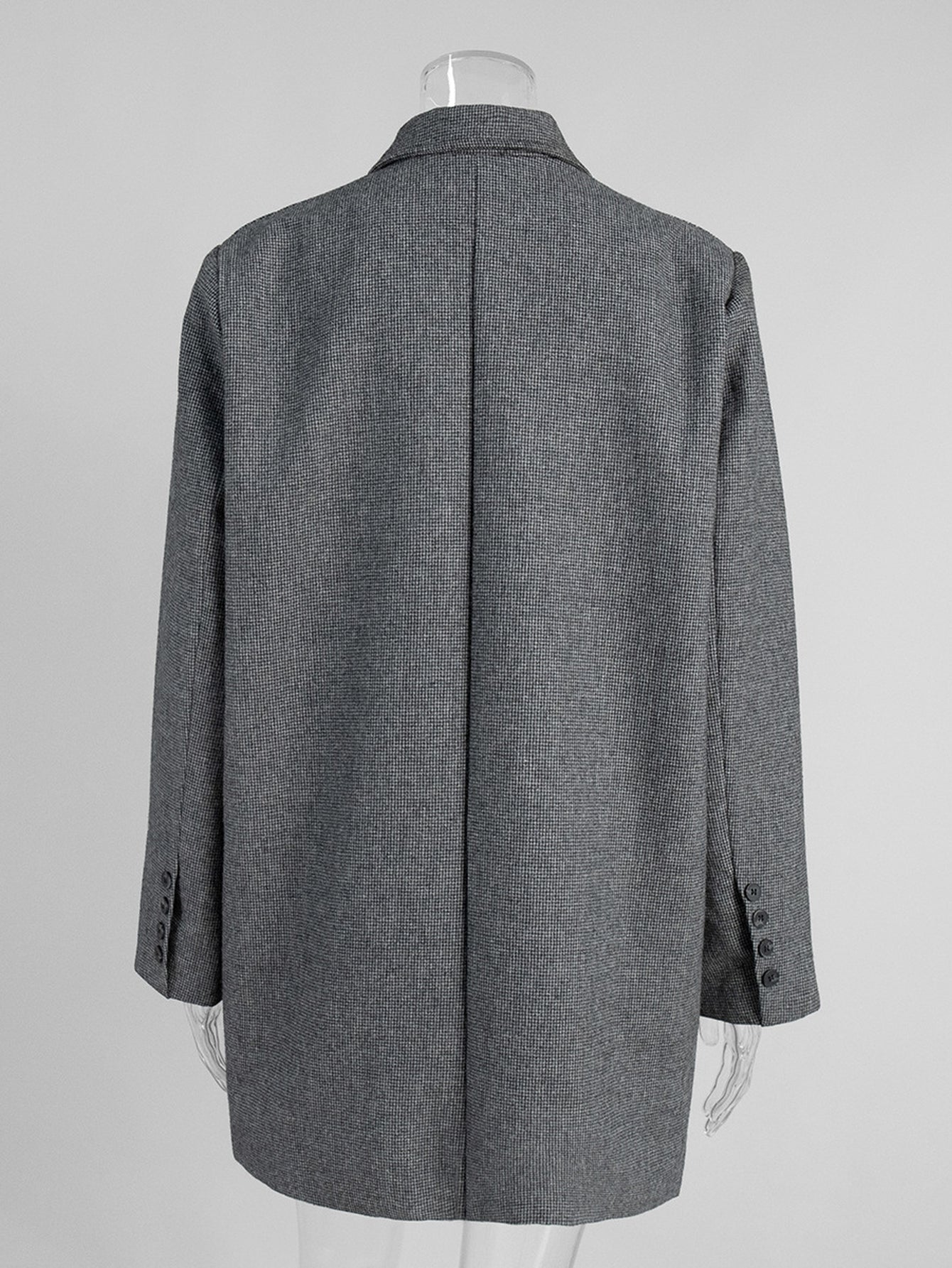 Classic Double Breasted Wool Coat