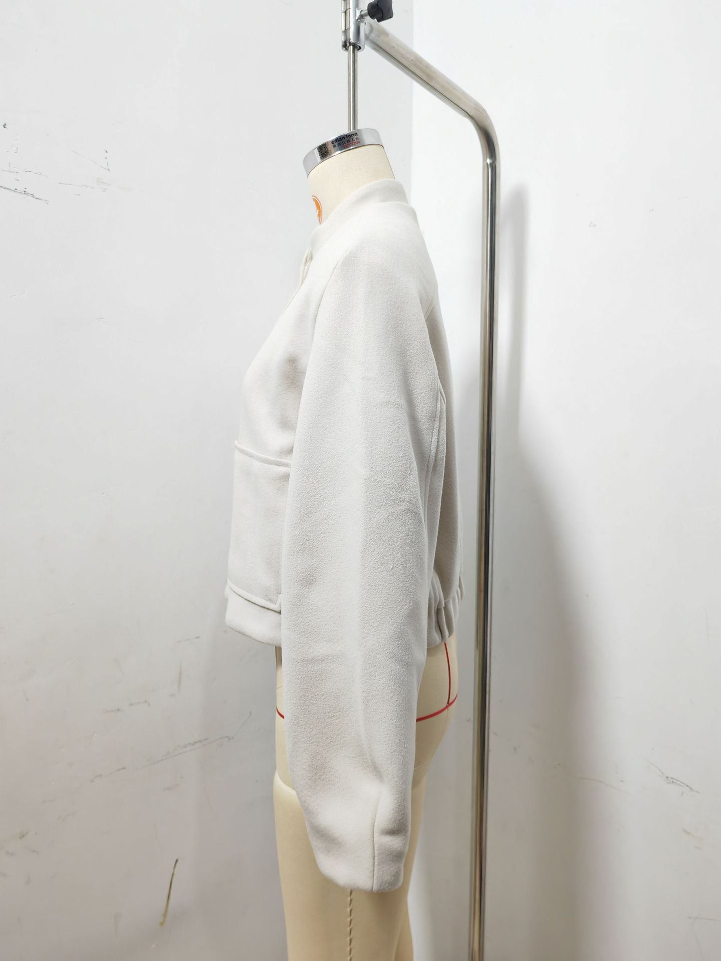 Cozy Wool Blend Snap Button Jacket