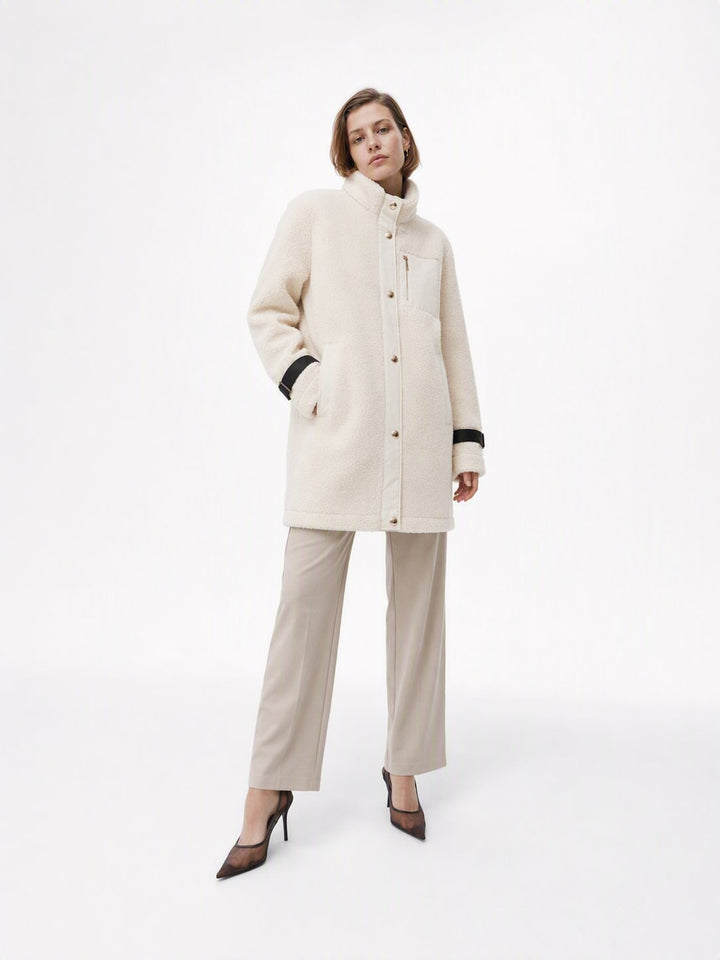 Cozy Oversized Sherpa Fleece Jacket