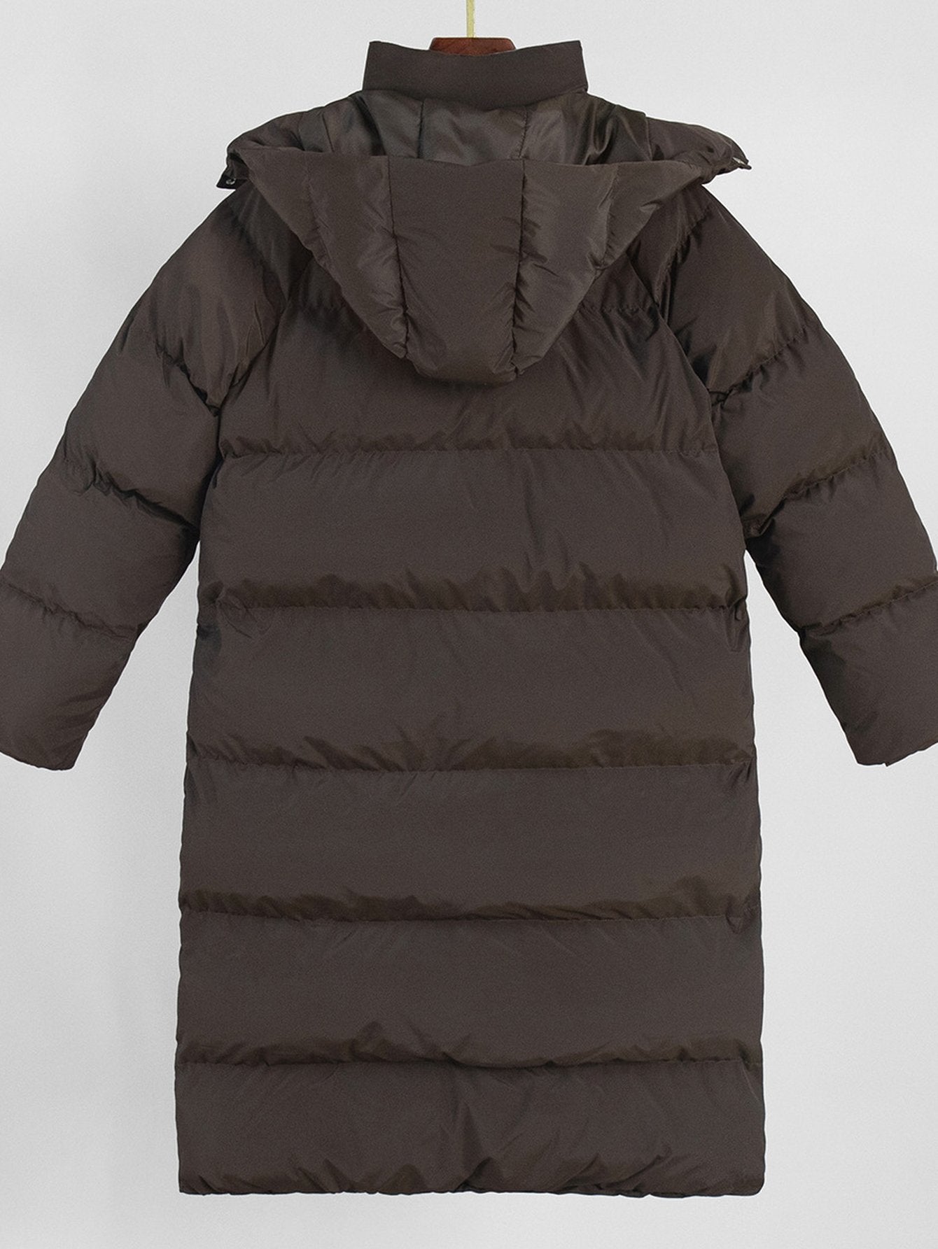 Cozy Hooded Long Puffer Coat