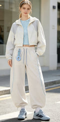High Waisted Loose Fit Joggers
