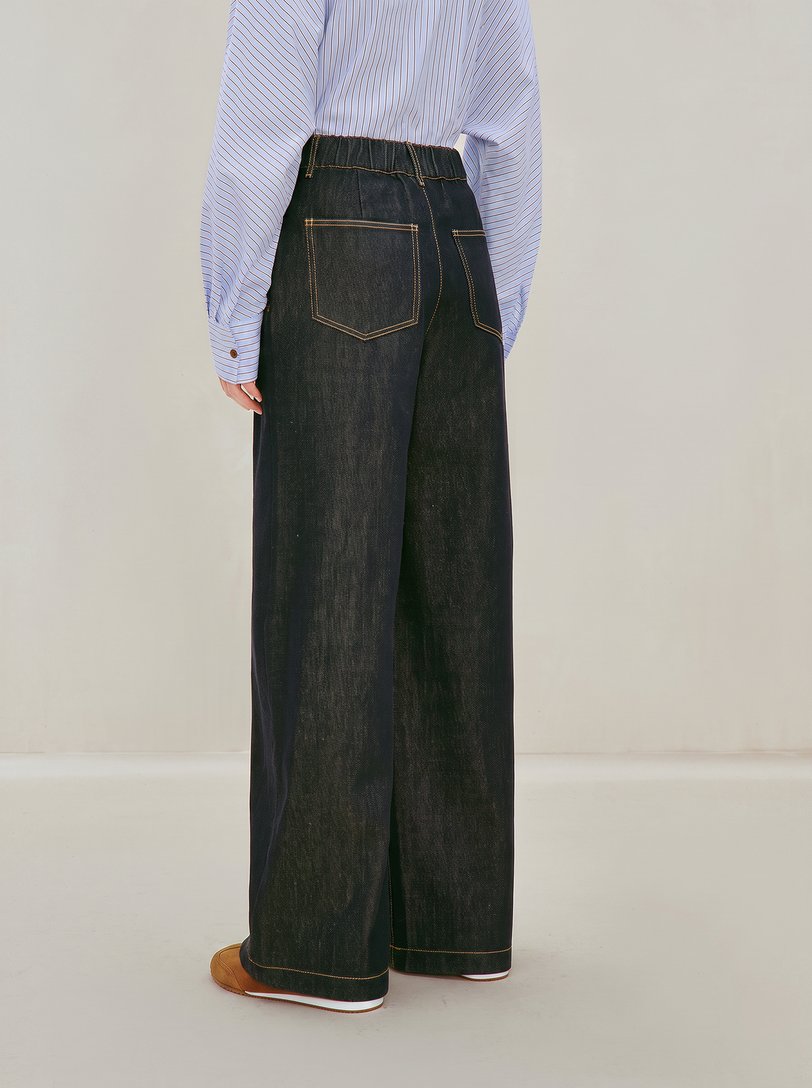 High Waisted Wide Leg Jeans