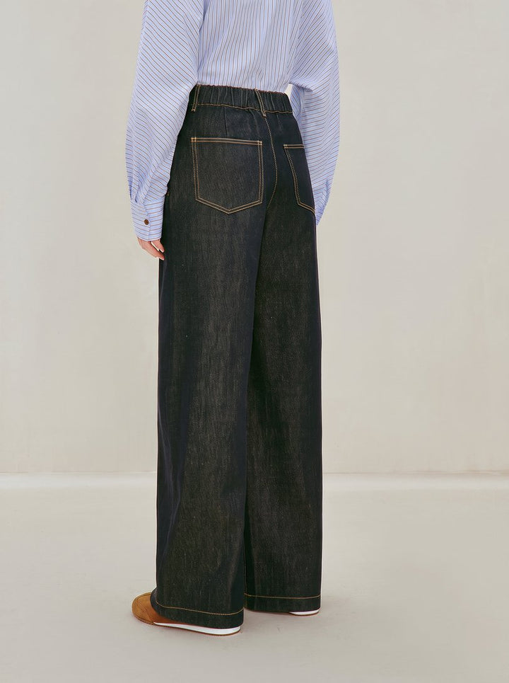High Waisted Wide Leg Jeans