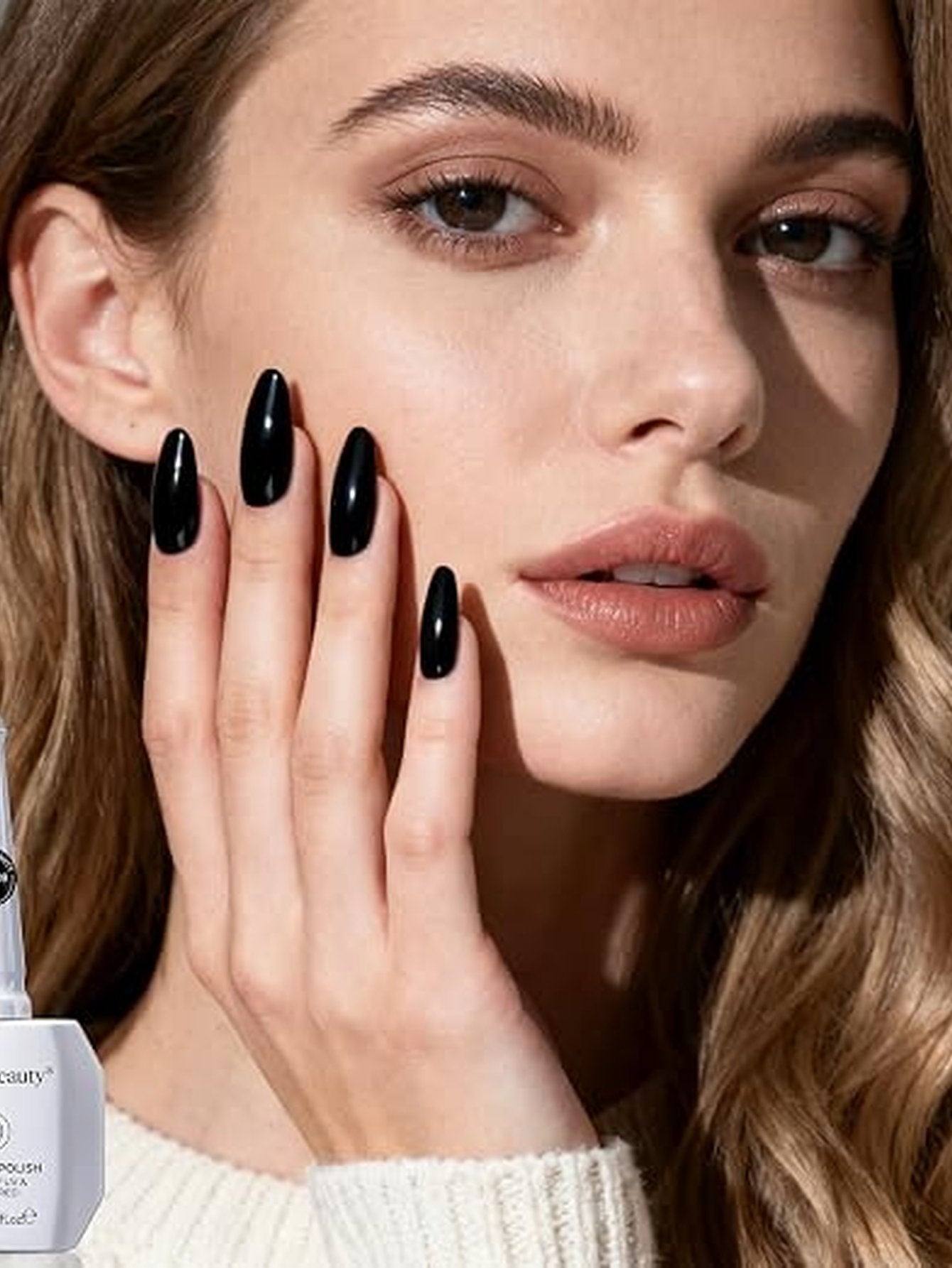 Glossy Black Soak Off Gel Polish