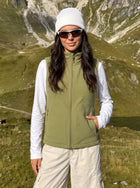 Lightweight Quilted Stand Collar Vest