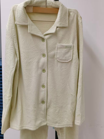 Cozy Soft Plush Pajama Lounge Set