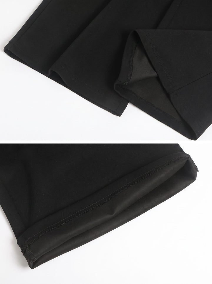 Cozy Bow Detail Wide Leg Pants