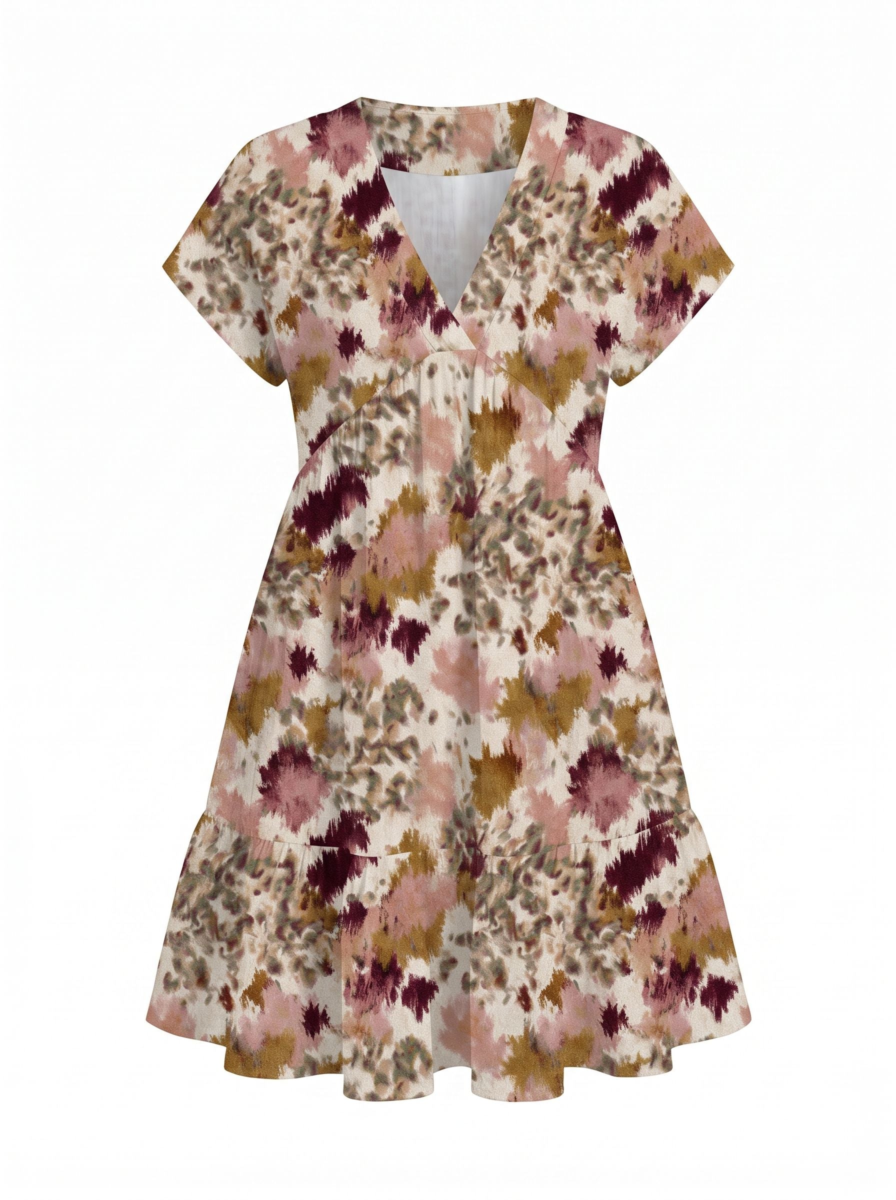 Mahlet B's Abstract Splatter Print Mini Dress