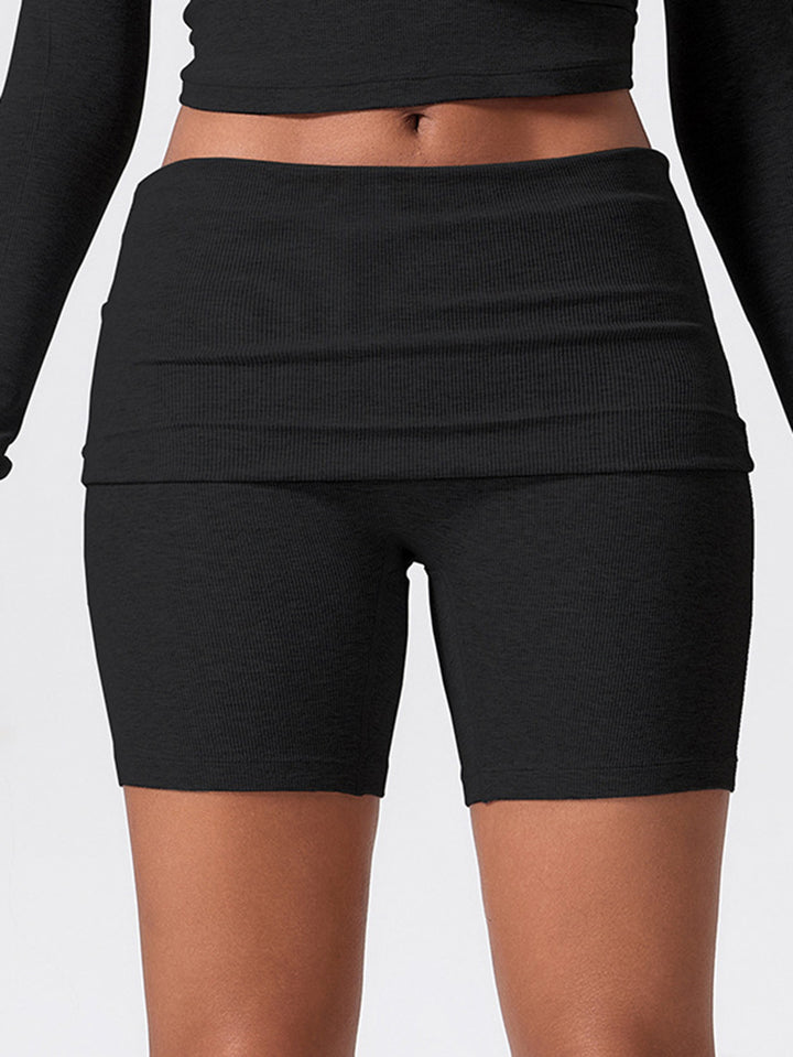 Seamless High Waisted Yoga Shorts