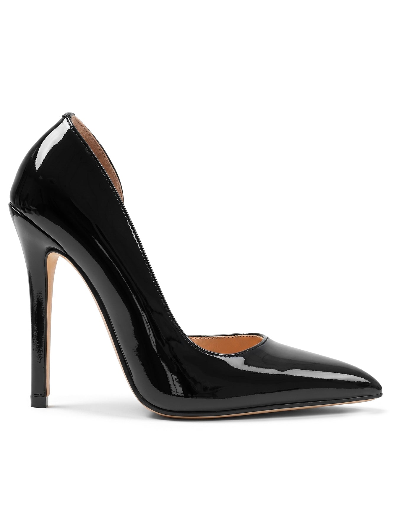 Classic Patent Pointed Toe Stiletto Heels