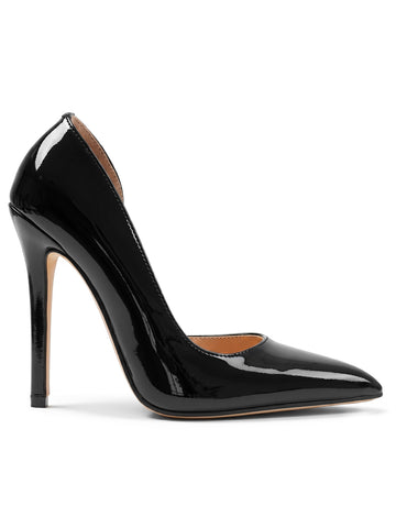 Classic Patent Pointed Toe Stiletto Heels
