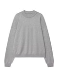 Cozy Oversized Crewneck Pullover Sweatshirt
