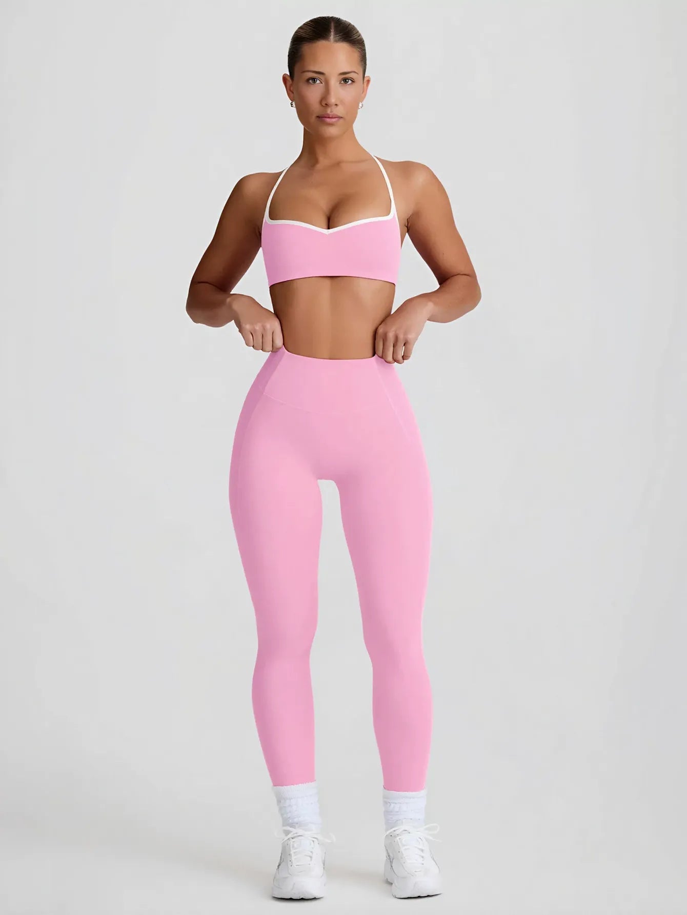 Sculpting Seamless Yoga Leggings Set
