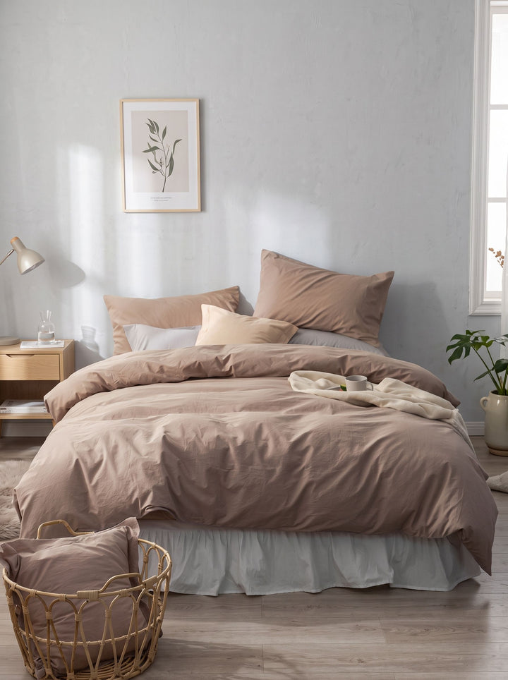 Soft Washed Cotton Bedding Set