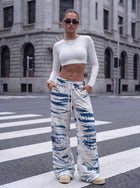 High Waisted Tie Dye Lounge Pants