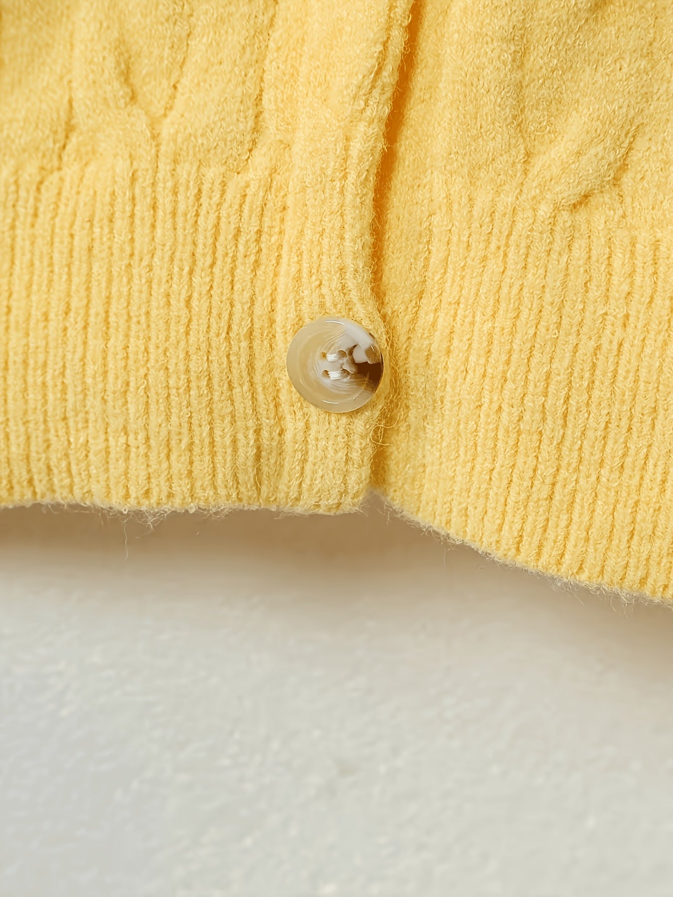 Cozy Cable Knit Button Cardigan