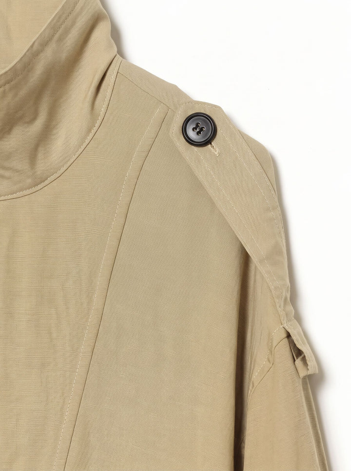 Utility Stand Collar Drawstring Jacket
