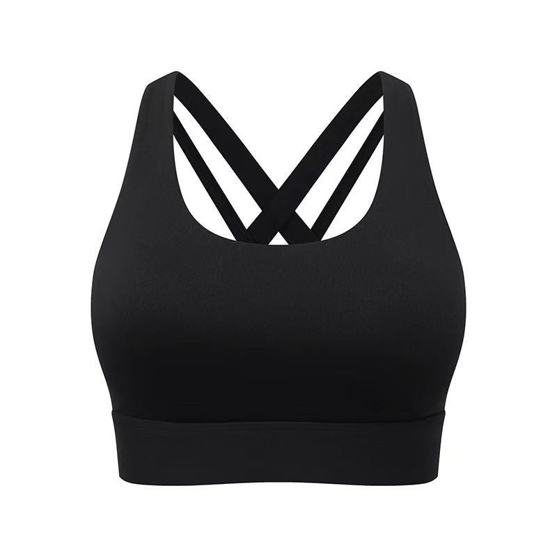 Sexy Crisscross Back Sports Bra