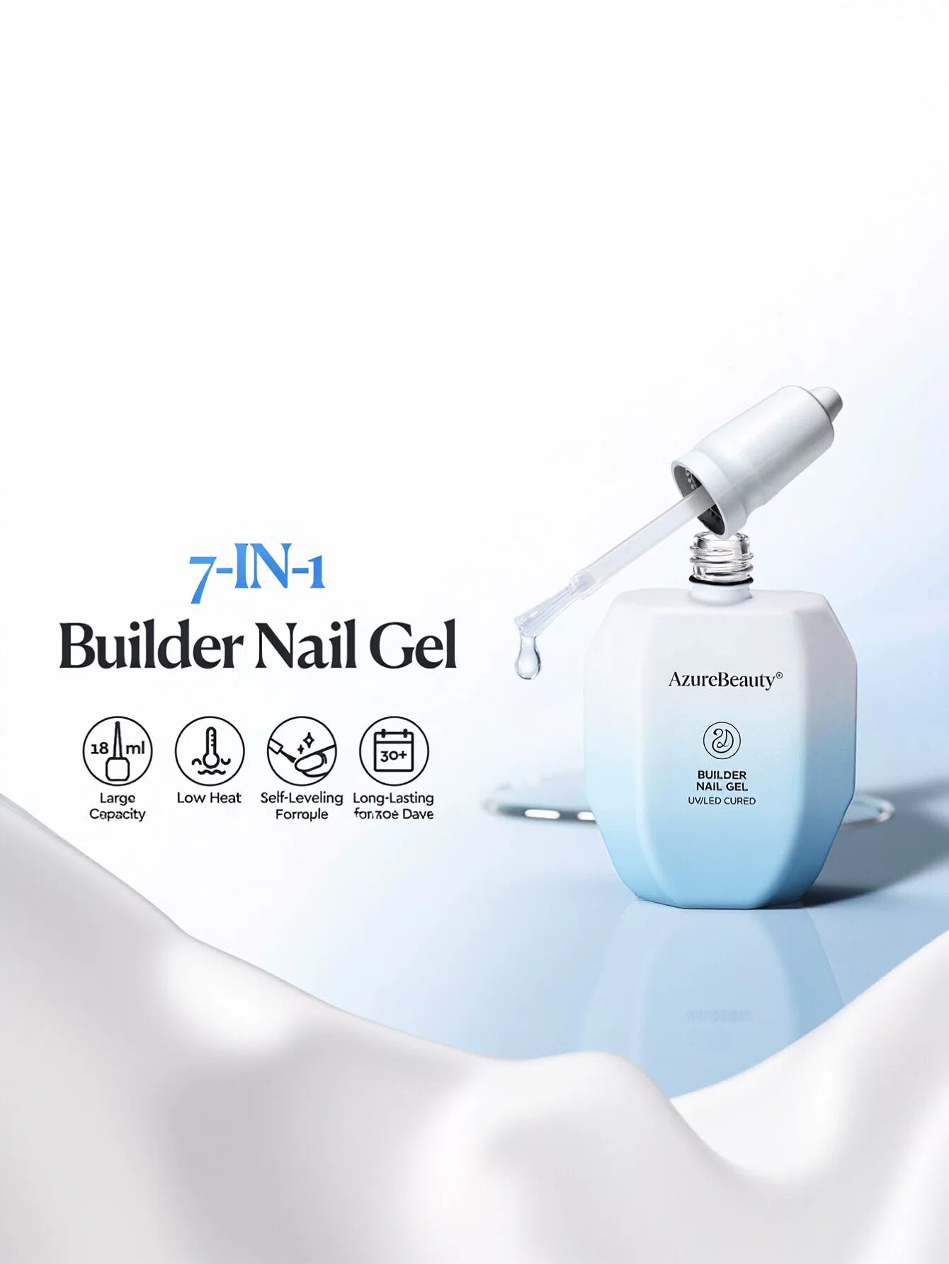 Clear Strengthening Self Leveling Builder Gel