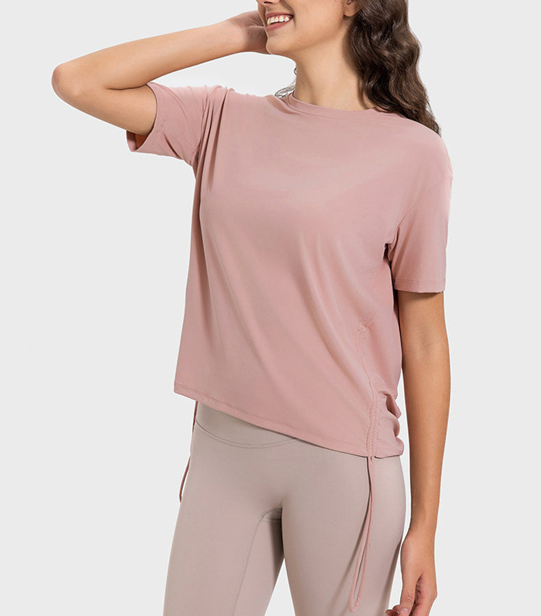 Quick-Dry Lightweight Soft-Stretch Training T-Shirts-Multicolor