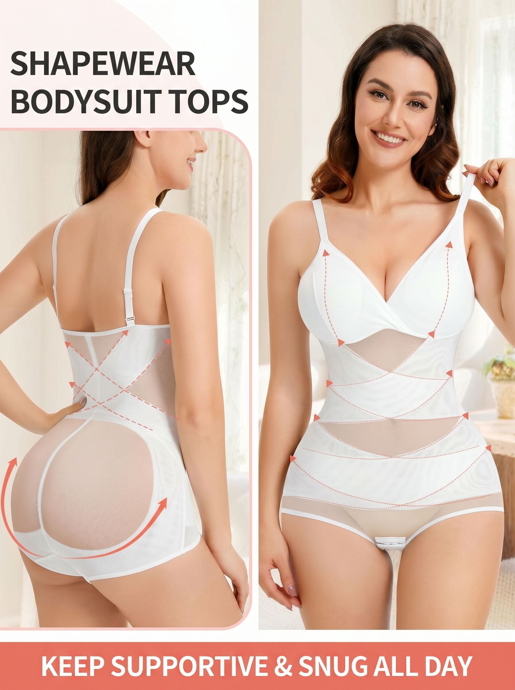 Seamless Tummy Control Sculpting Bodysuit