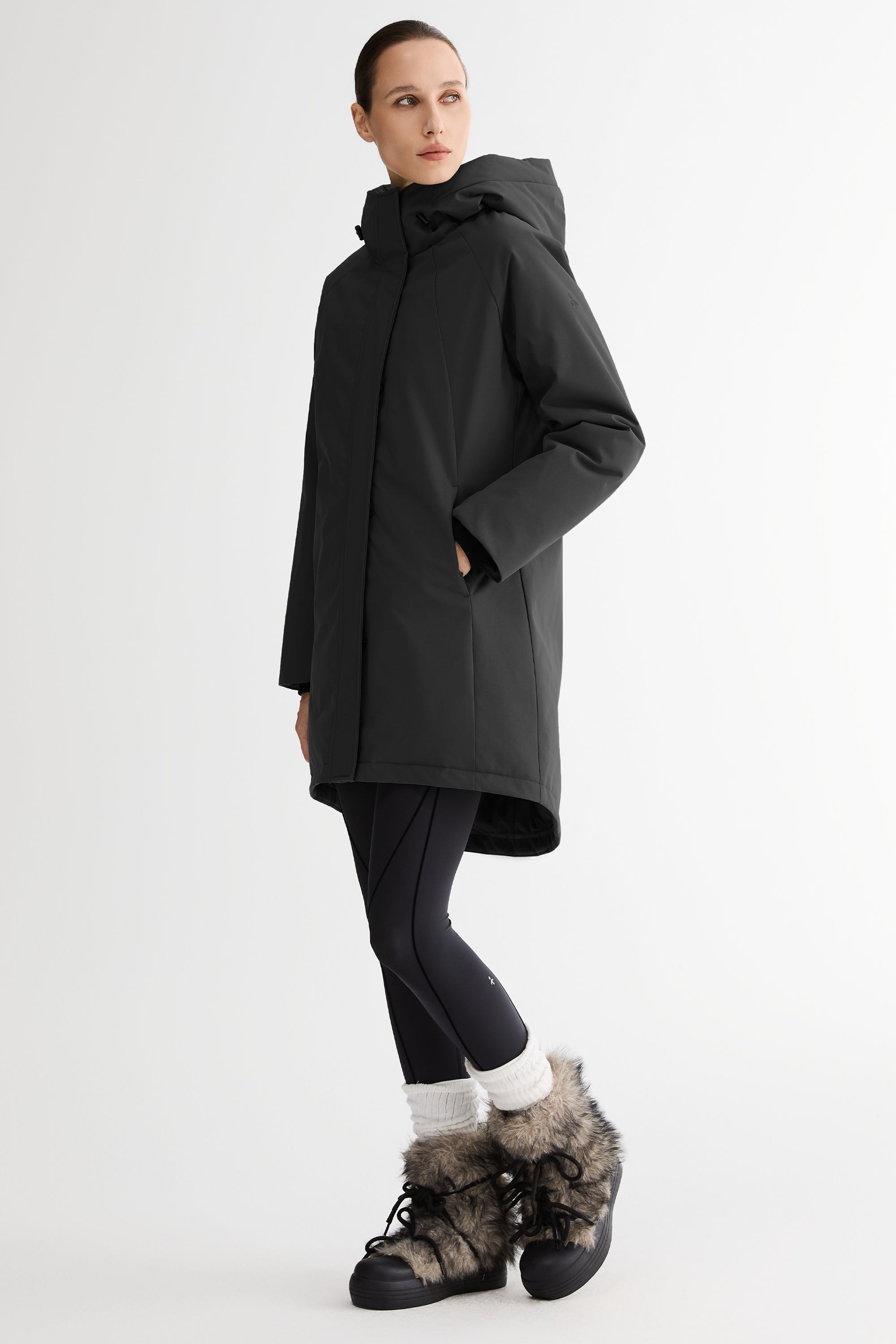 Waterproof Hooded Insulated Winter Jacket