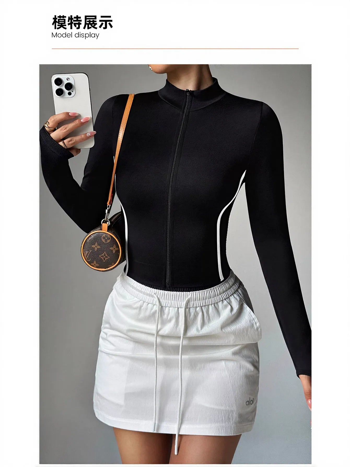 Seamless Thumbhole Long Sleeve Yoga Top