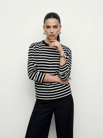 Long Sleeve Wool T-Shirt
