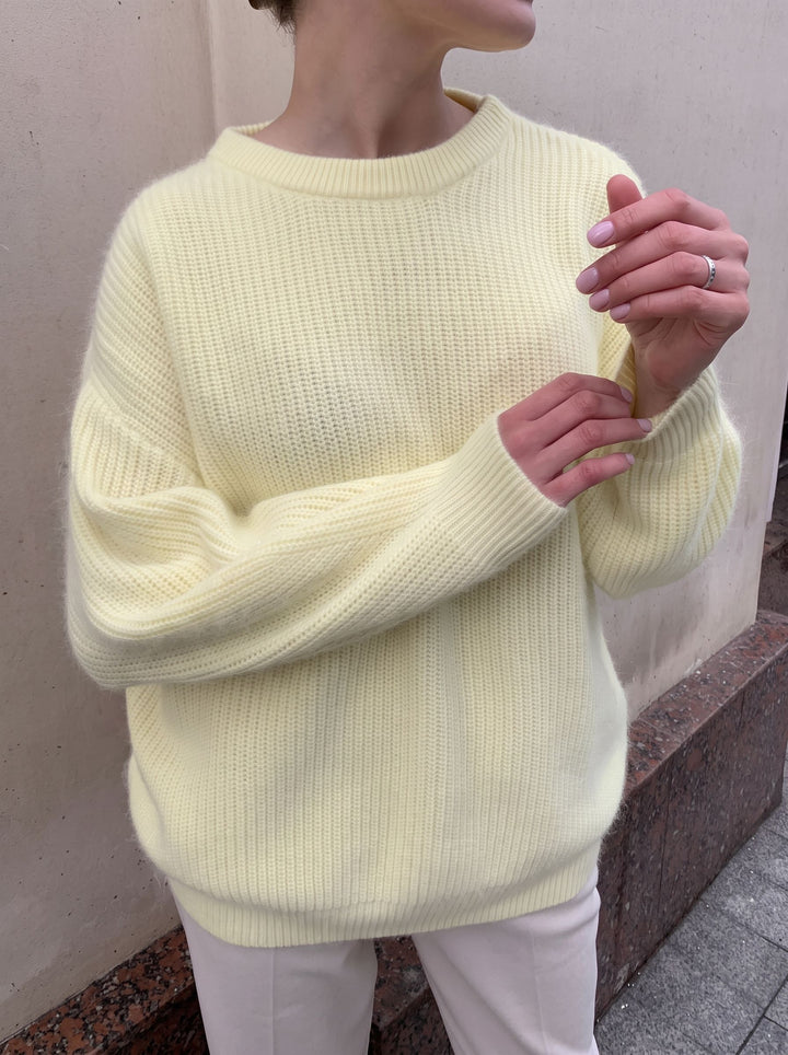 Cozy Soft Fuzzy Oversized Pullover Sweater