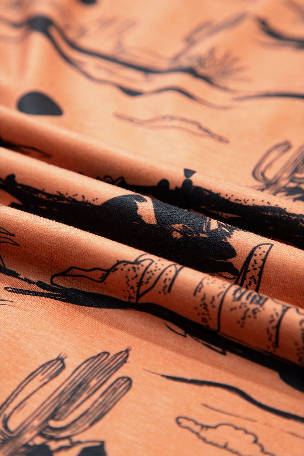 Desert Print Relaxed Fit T-Shirt