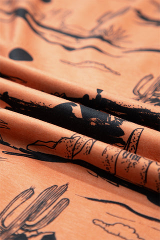 Desert Print Relaxed Fit T-Shirt