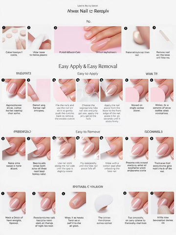 Glossy White Almond Press On Nails