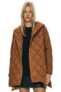 Quilted Lightweight Hooded Puffer Jacket