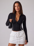 Seamless Thumbhole Long Sleeve Yoga Top
